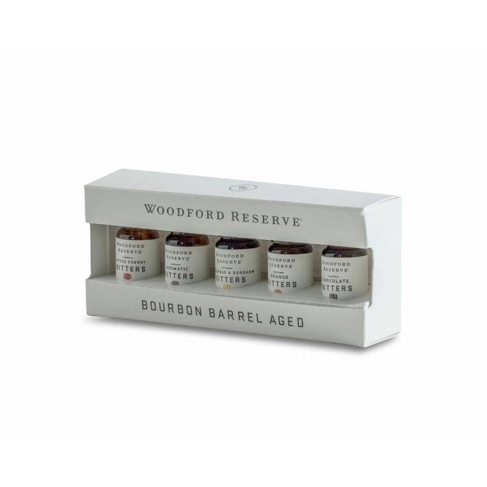 Woodford Reserve Bourbon Barrel-Aged Bitters Set, 5 10ml bottles