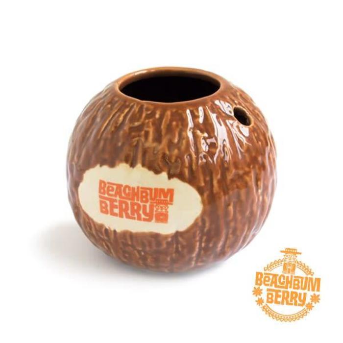 Beachbum Berry's Coconut Mug, 15oz Ceramic