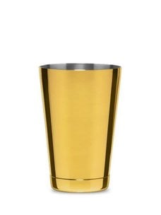 Cocktail Kingdom Cocktail Kingdom Koriko Small Weighted Tin, 18oz Gold-Plated