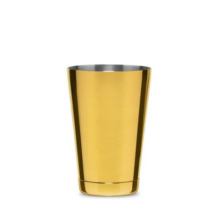 Cocktail Kingdom Koriko Small Weighted Tin, 18oz Gold-Plated