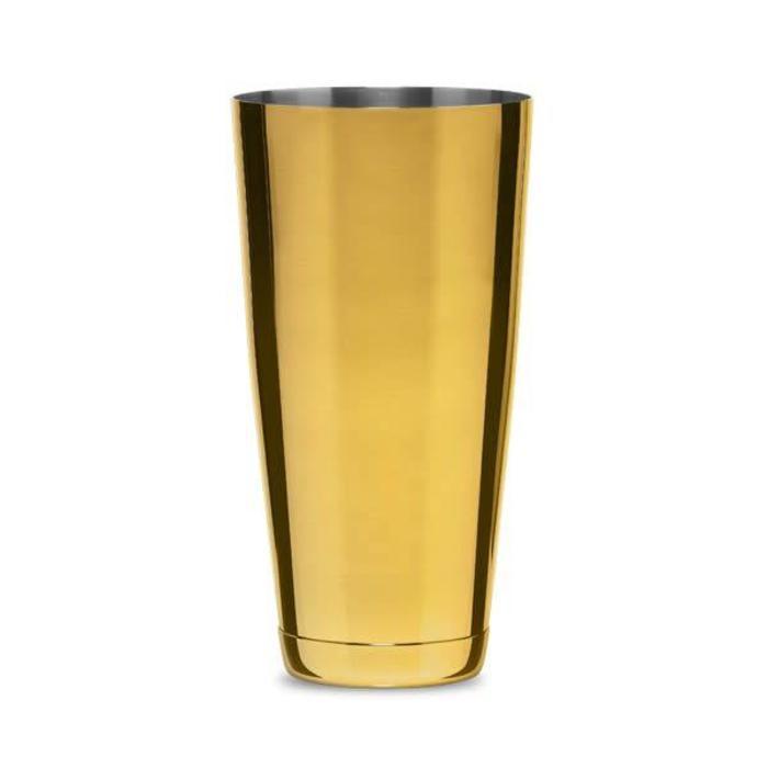 Cocktail Kingdom Koriko Large Weighted Shaking Tin, 28oz Gold-Plated