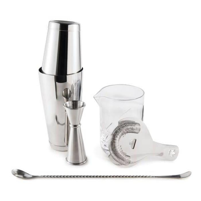 Cocktail Kingdom Essential Cocktail Set, Stainless