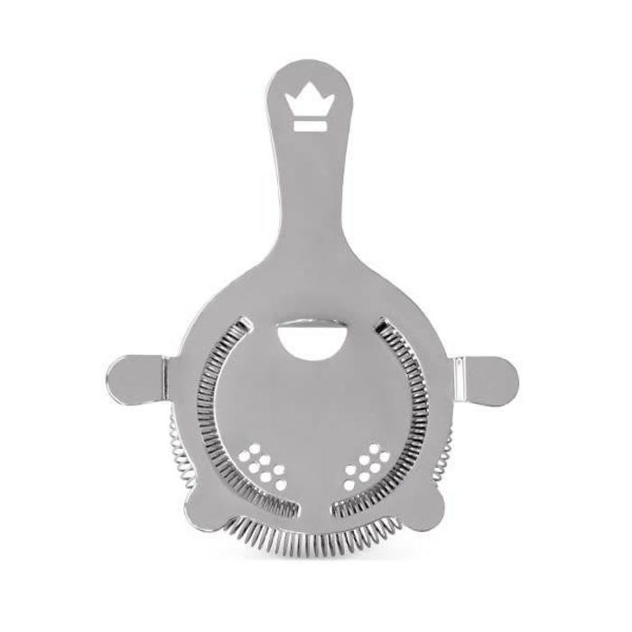 Cocktail Kingdom Buswell 4- Prong Hawthorne Strainer, Stainless