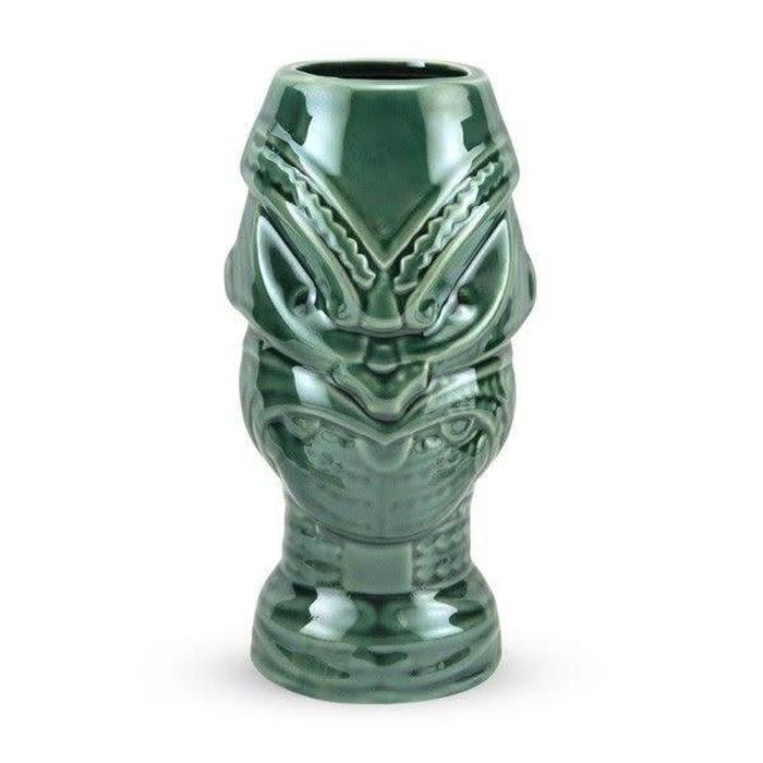 Head Hunter Tiki Mug, Green 15 oz.