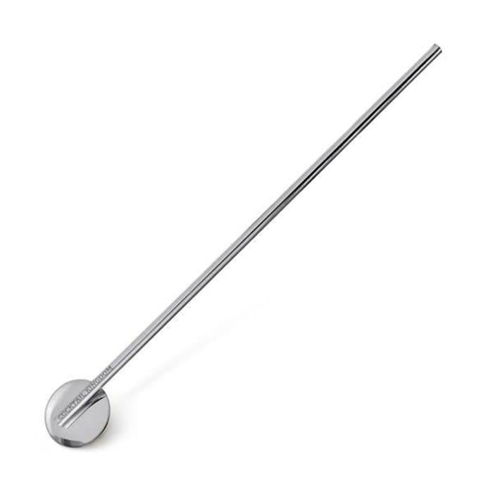 Stainless Steel Julep Spoon Straw, 9in Single